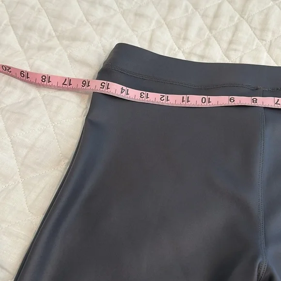 Express Dark Gray Leather Legging - Picture 8 of 8